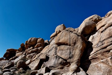 rocks and sky