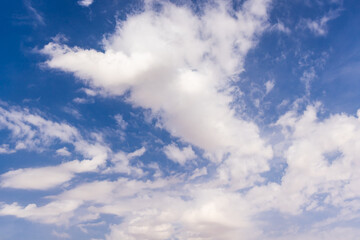 Fototapeta na wymiar Blue sky and high clouds.