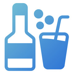 Obraz premium soda icon