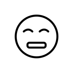 Fototapeta premium High Quality Thin Line Emoji