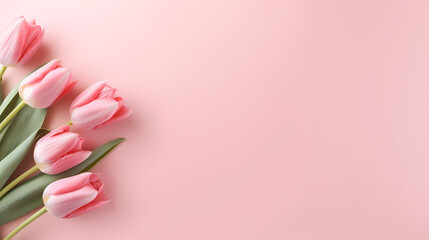 Women's day background with copy space