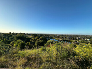 Naklejka premium Landscape overlooking Pakenham, Melbourne