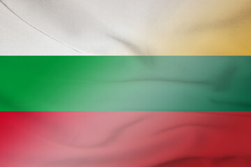 Bulgaria and Lithuania political flag international contract LTU BGR