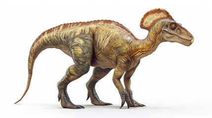 パラサウロロフスのイメージ - image of Parasaurolophus - No3-4 Generative AI