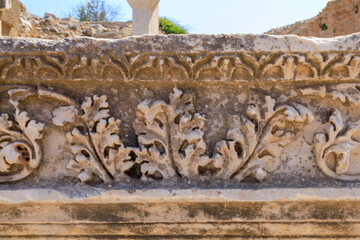 Patterns of ancient architecture. The cultural heritage of humanity from ancient civilizations. Background