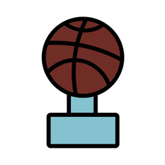 Award Badge Medal Filled Outline Icon