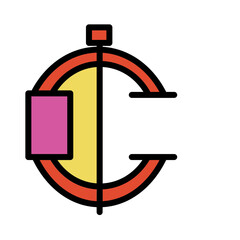 Craftsman Forge Iron Filled Outline Icon