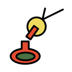 Craftsman Forge Iron Filled Outline Icon