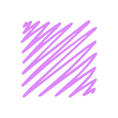 square hand drawn stroke
