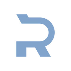 Monogram R design vector logo. Monogram initial letter mark R logo design. Monogram design vector logo. Monogram initial letter mark R logo design. Simple R monogram. Monogram R design logo 