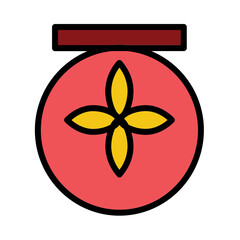 Bath Sauna Spa Filled Outline Icon