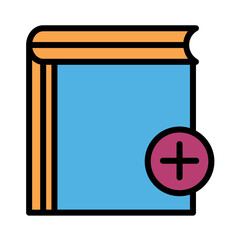 Book Education Learning Filled Outline Icon