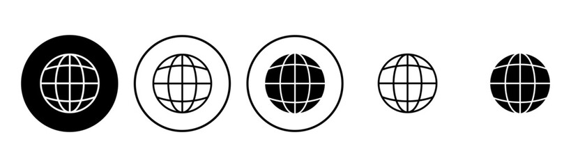 Web icon set. go to web icon. web click icon