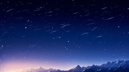 Obraz na płótnie Canvas Gradient abstract stars background, starry night sky