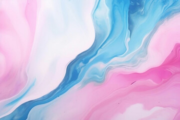 Fototapeta na wymiar Cute pink and blue background material, Generative AI