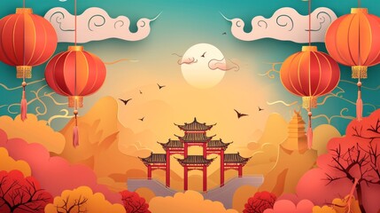 chinese new year paper cut style generative ai