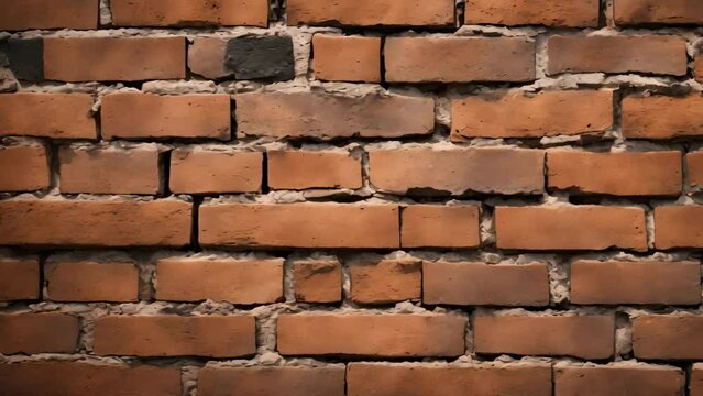 Close-Up of a Brick Wall Made of Bricks