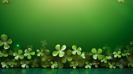 Happy St. Patrick's Day background holiday illustration - obrazy, fototapety, plakaty