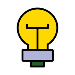 Creativity Data Document Filled Outline Icon