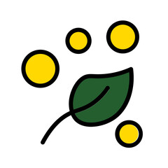 Design Graphic Lief Filled Outline Icon