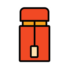 Bubbles Child Kids Filled Outline Icon