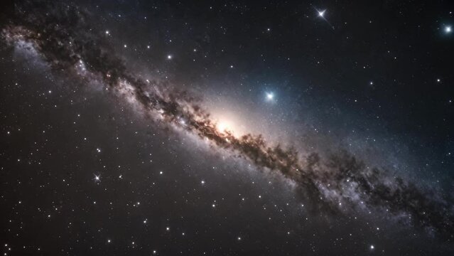 Stunning Image of a Galaxy With Background Stars