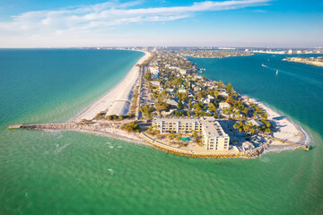 St. Pete Beach Florida and Pass-a-Grille Beach park in US St. Petersburg FL. Florida Beaches....