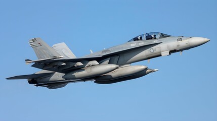 Fototapeta na wymiar F-18 hornet