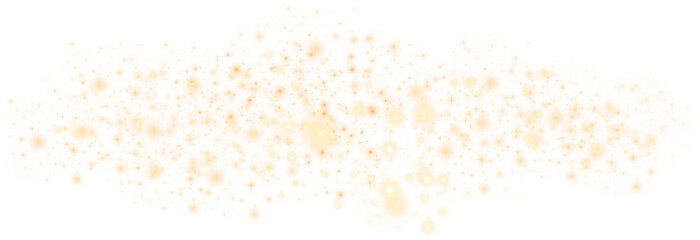 Gold glittering dust element © GraphicZone
