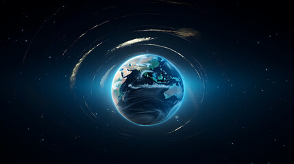 Obraz premium Space background, cosmic science, astronomy background