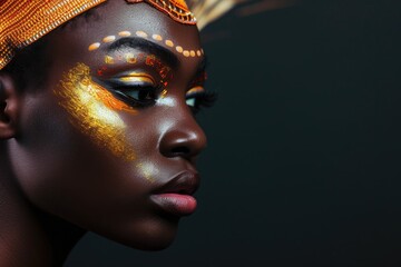 Portrait of stylish young African women