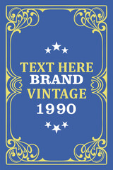 Obraz premium Design labels for home craft products which are ancient traditions and have been tested