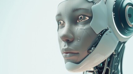 AI research focused on developing robots and cyborgs through 3D rendering, aimed at enhancing the future of human life.