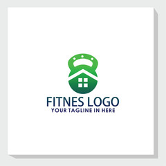 fitness logo design concept, sport logo inspiration