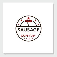 restaurant logo design concept, food brand identity design vector