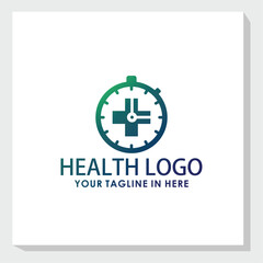 Obraz premium medical logo design concept, helath logo inspiration