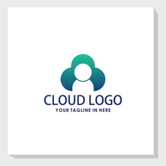 consult logo design vector, communication logo inspiration