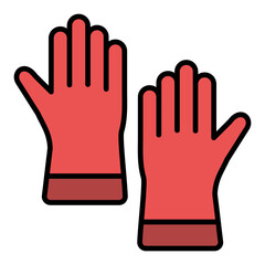 Cleaning Gloves Icon