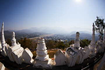 view from the top of the mountain