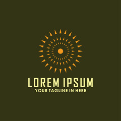 elegant vintage logo design vector, business logo inspiration