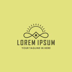 elegant vintage logo design vector, business logo inspiration