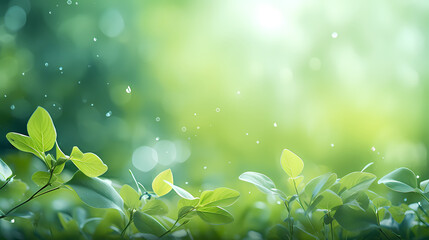 Spring nature background, ecology and healthy environment concept