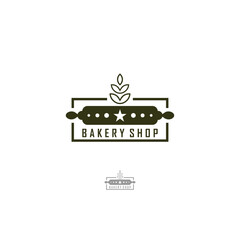 bakery shop logo design vector, food logo inspiration