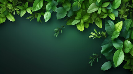 Spring background, green natural rustic background