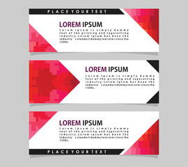 Fototapeta premium pamphlet design vector, background template design inspiration