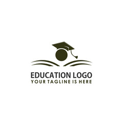 education logo design vector, school logo inspiration