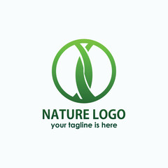 tree vintage logo design vector, plants logo inspiration