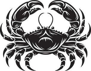Astrological Cancer Crab Vector Art