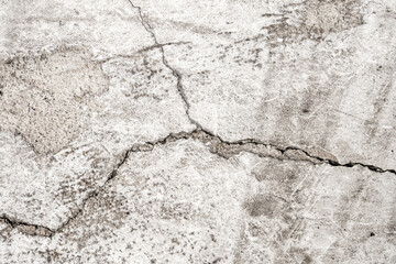 Grunge cracked concrete wall texture abstract background