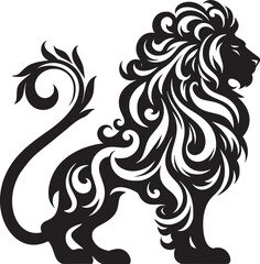 Majestic Leo Lion Vector Art